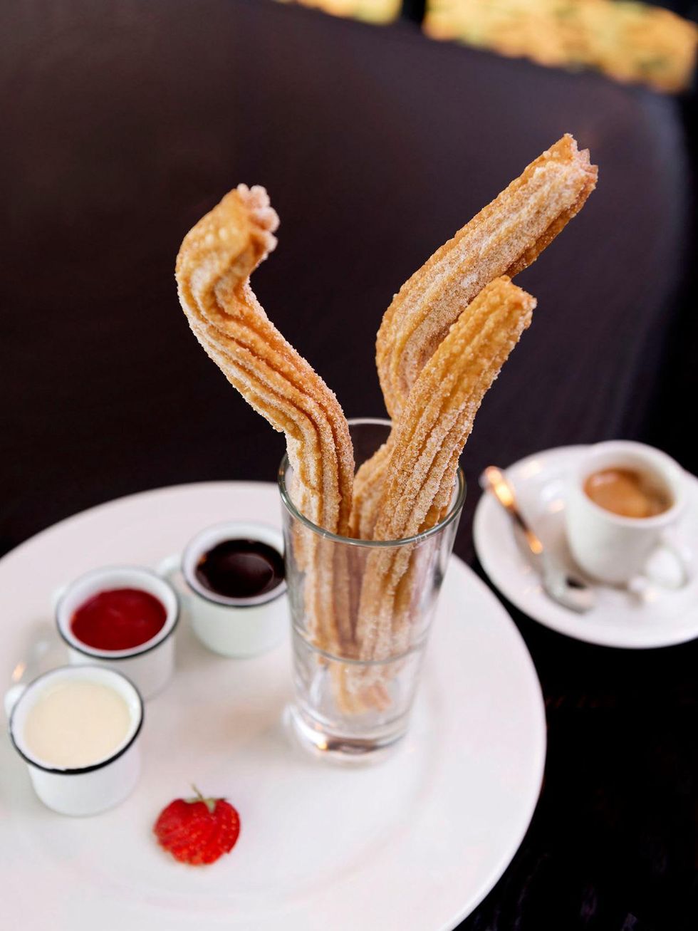 La Bikina in The Woodlands tasting September 2014 Churros