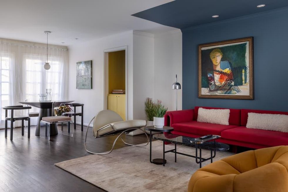 La Colombe d'Or 2021 garden bungalow living room