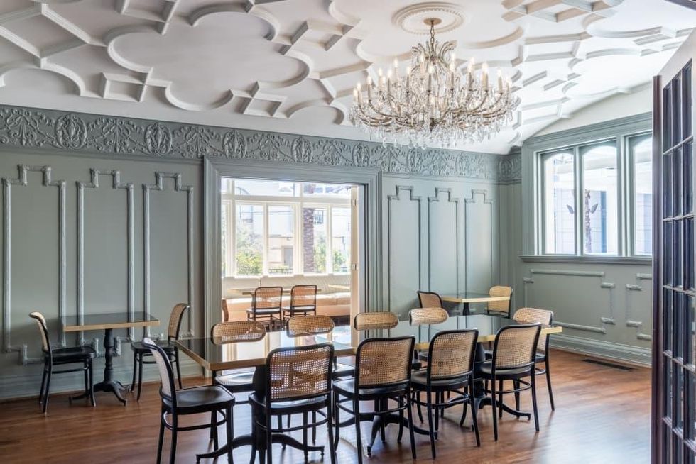 La Colombe d'Or 2021 mansion private dining