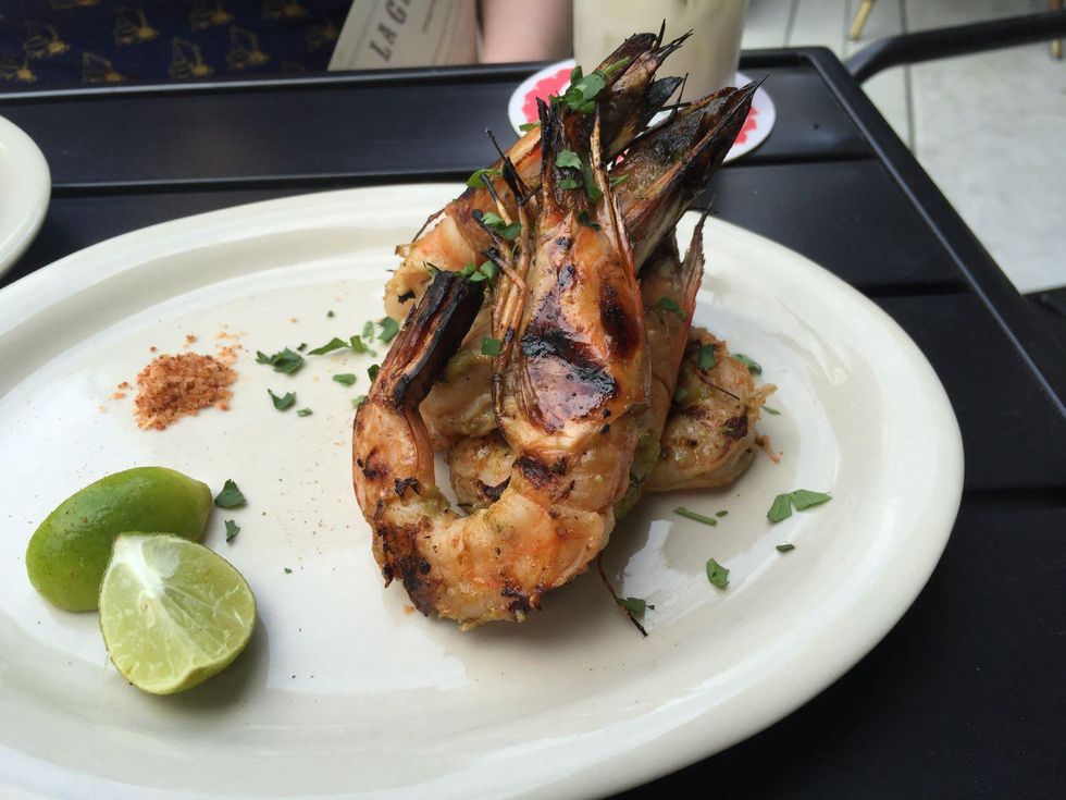 La Grange grilled shrimp