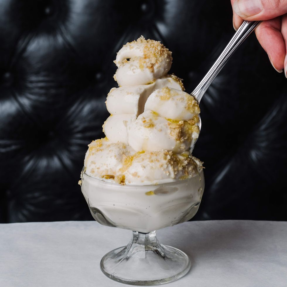 La Lucha's soft serve sundae