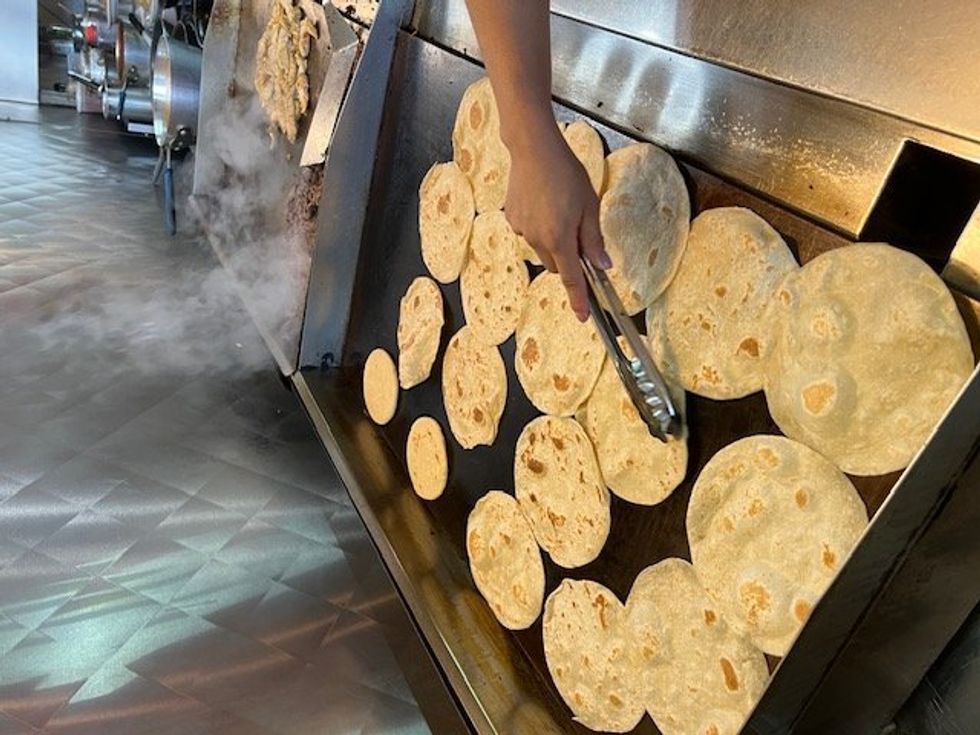 La Mexicana flour tortillas