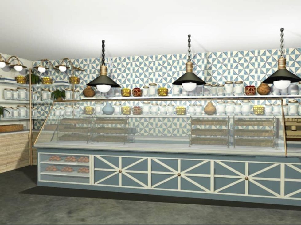 La Table bakery rendering