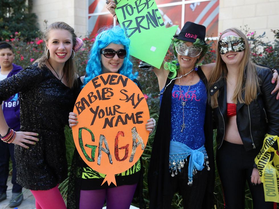 Lady Gaga little monsters, January 2013