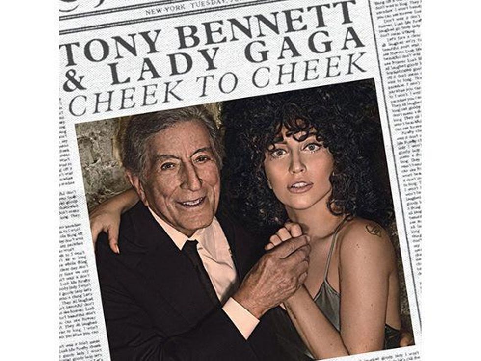 Lady Gaga Tony Bennett Cheek to Cheek album cover