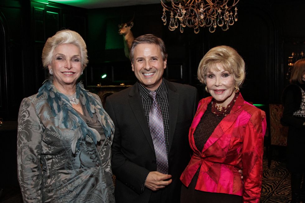 Lady Lorraine Palmer, from left, Ernie Manouse and Joanne King Herring at the Knowledge Arts Foundation dinner November 2013