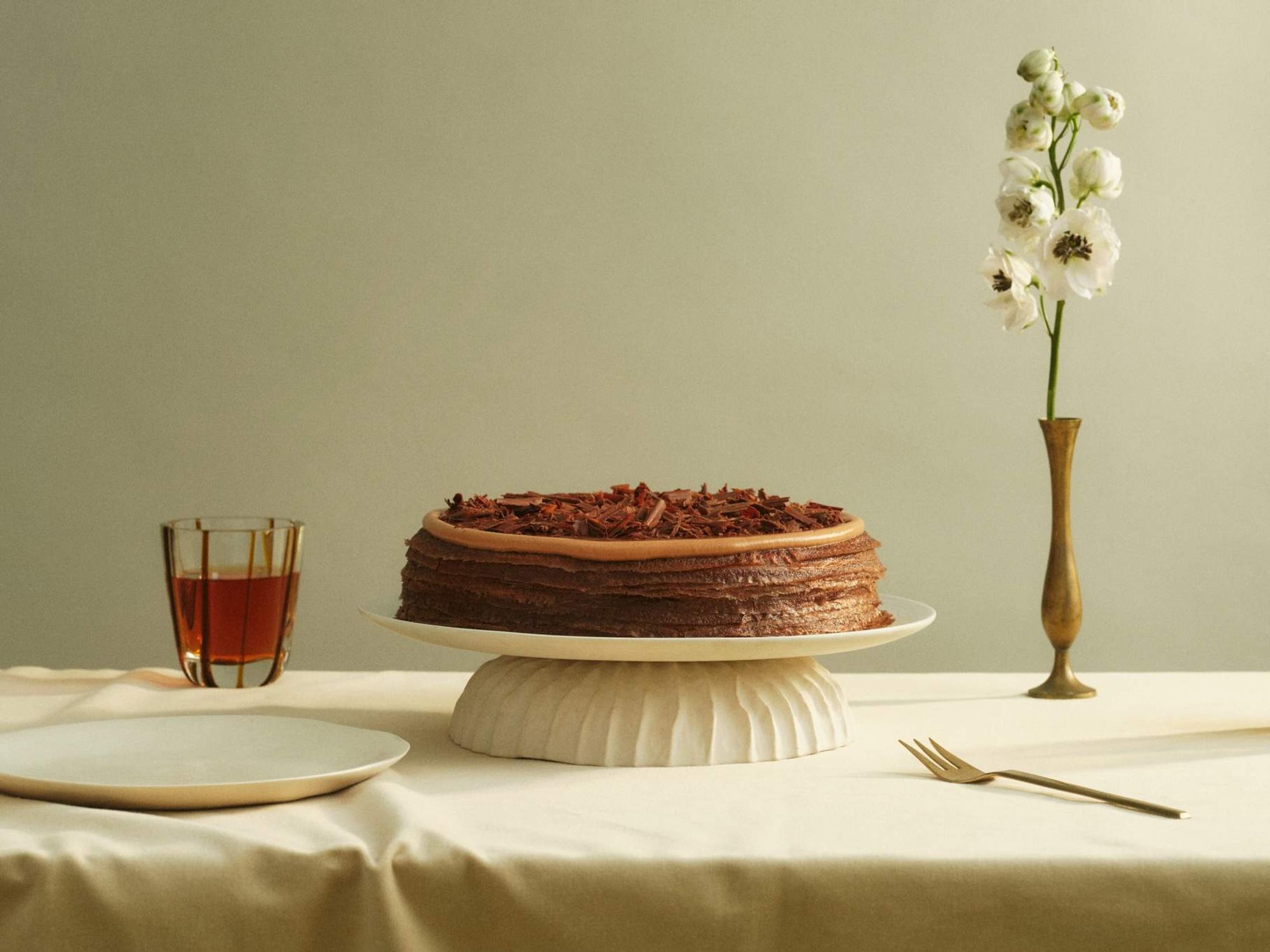 Lady M Amedei Chocolate cake