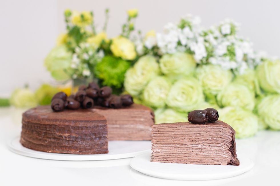 Lady M mille crepe chocolate