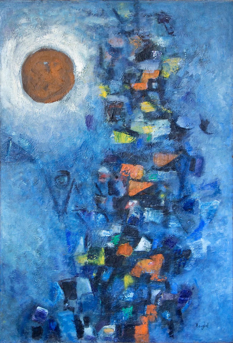 Lain Singh Bangdel: "Moon Over Kathmandu" opening day