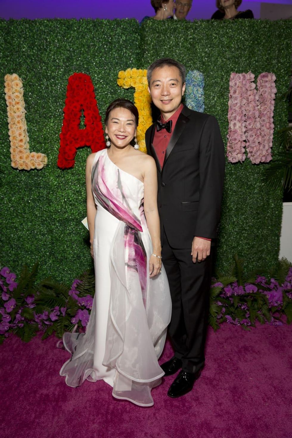 Lan-Phuong Vu-Yu and Dr. Tse-Kuan Yu at Latin American Experience