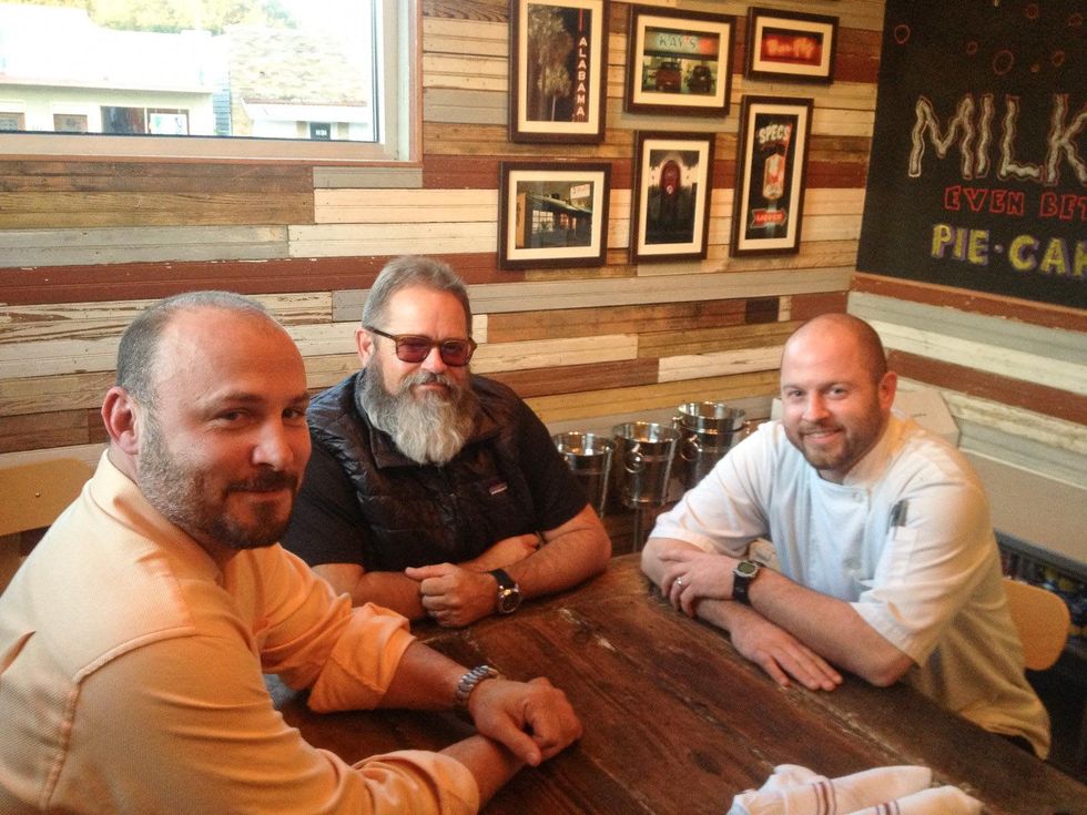 Lance Fegen, Lee Ellis and Travis Lenig of Liberty Kitchen