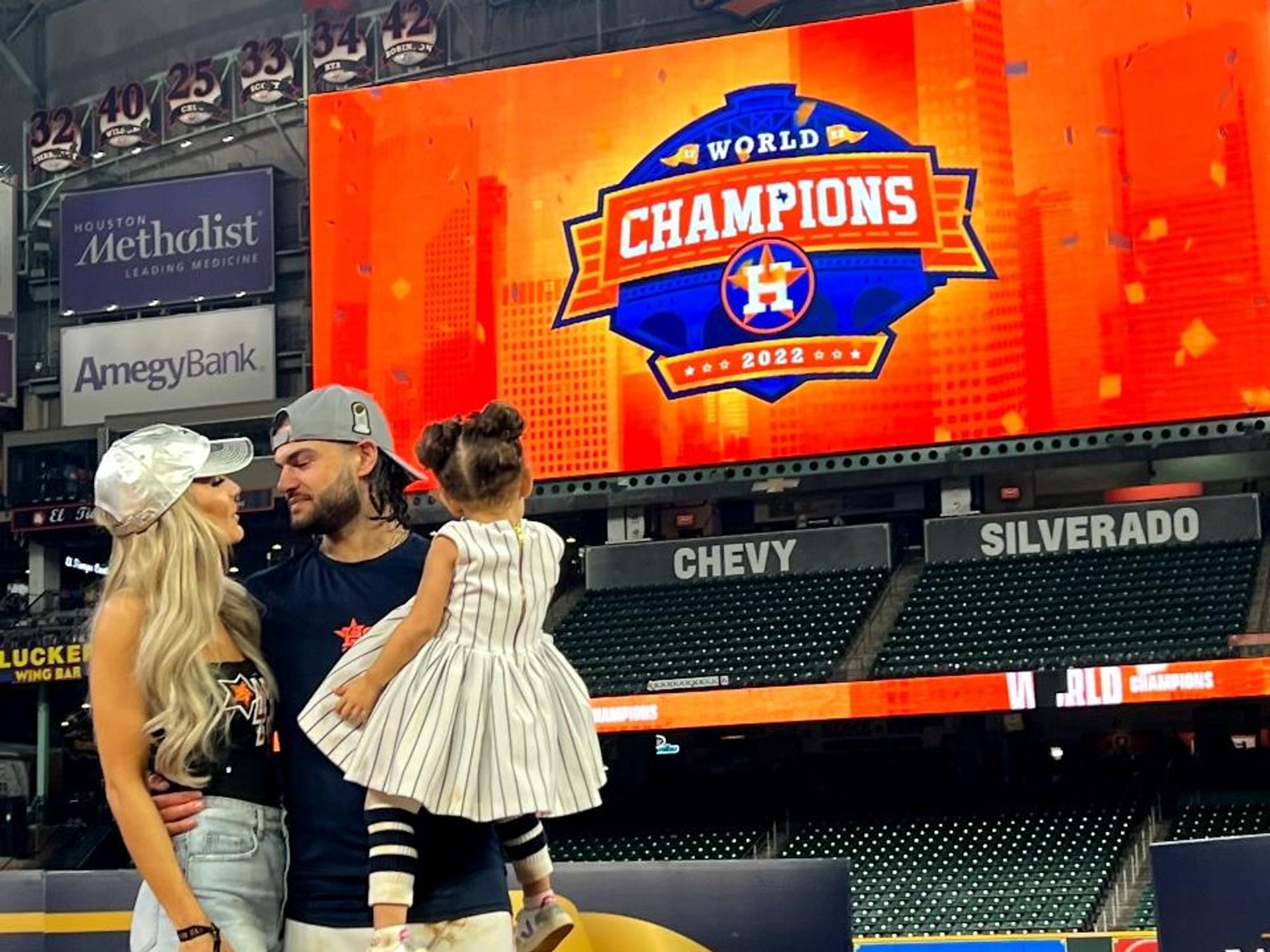 Astros' Lance McCullers and wife Kara welcome baby daughter
