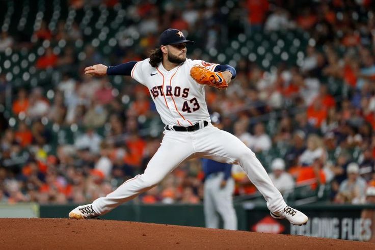 Lance McCullers Jr Houston Astros Space Pups 2022 City Connect