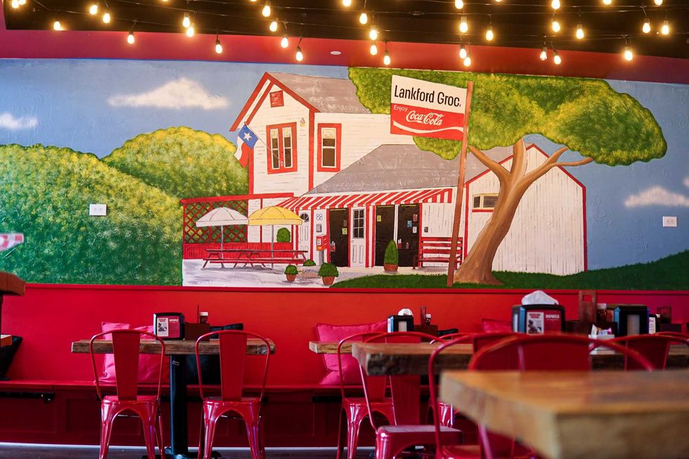 Lankford's restaurant The Woodlands interior