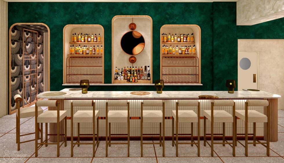 Late August bar rendering