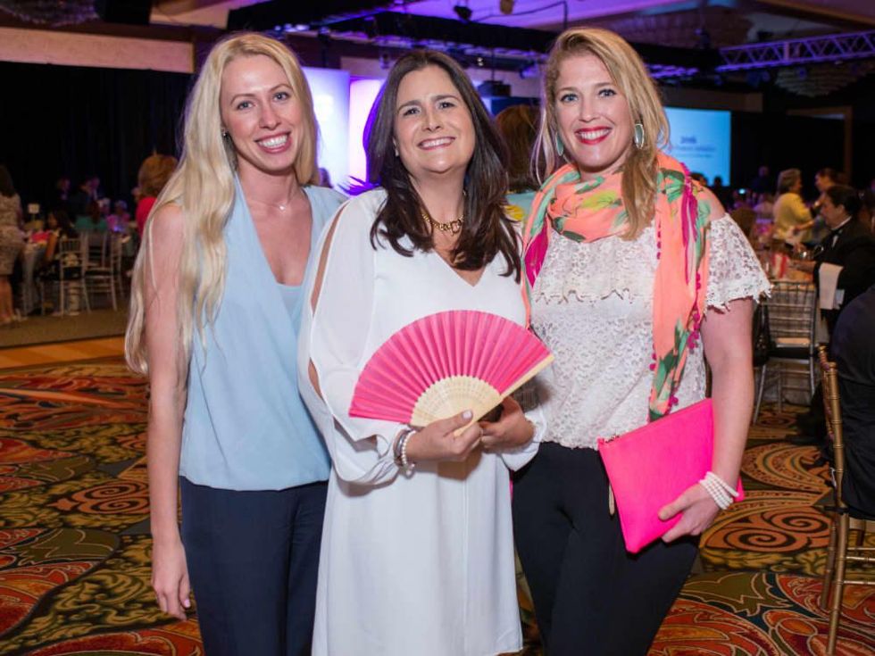 Latin Women's Initiative luncheon 5/16, Aga Kuplinska, Marina Tudela, Jennifer Roosth