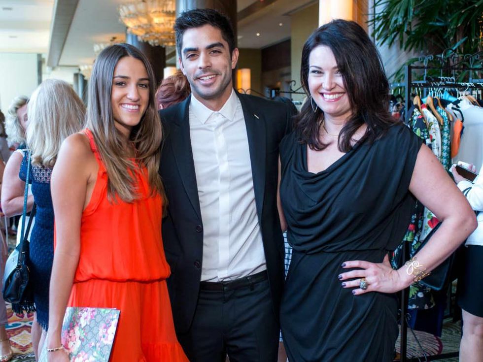 Latin Women's Initiative luncheon 5/16, Gaby Alvarez, Jonathan Barbieri, Claudia Labao.