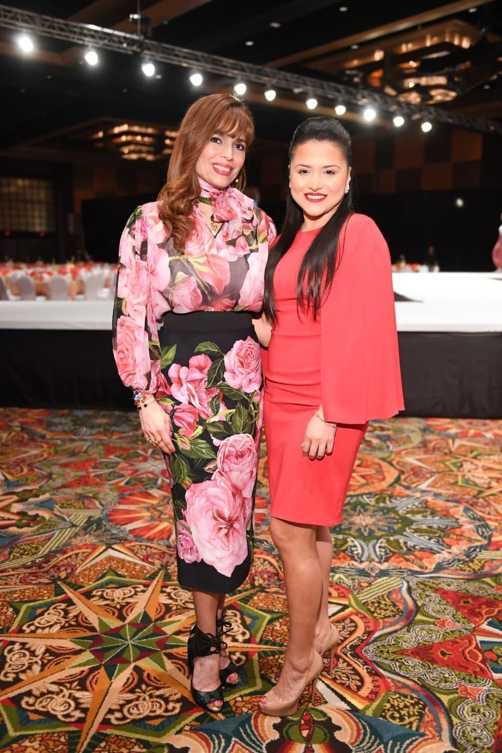Latin Women's Initiative Luncheon, Karina Barbieri and Daisy Mendoza