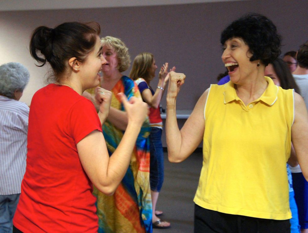 Laughter Yoga heights library