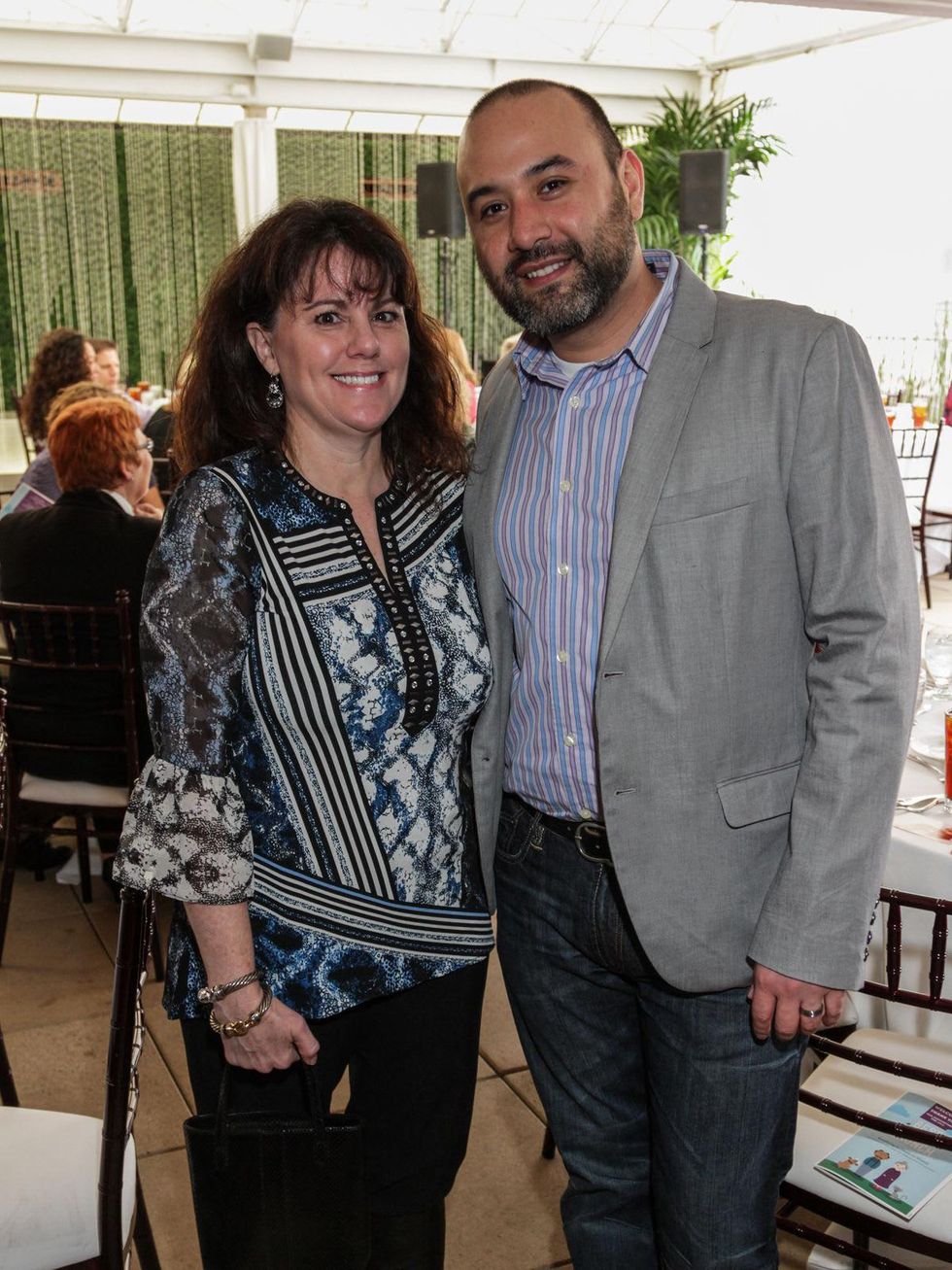 Laura Allen Welch and Gil Lizalde at the Best Friends Brunch February 2014
