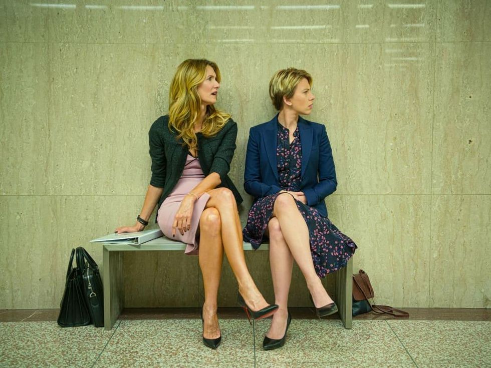 Laura Dern and Scarlett Johansson in Marriage Story