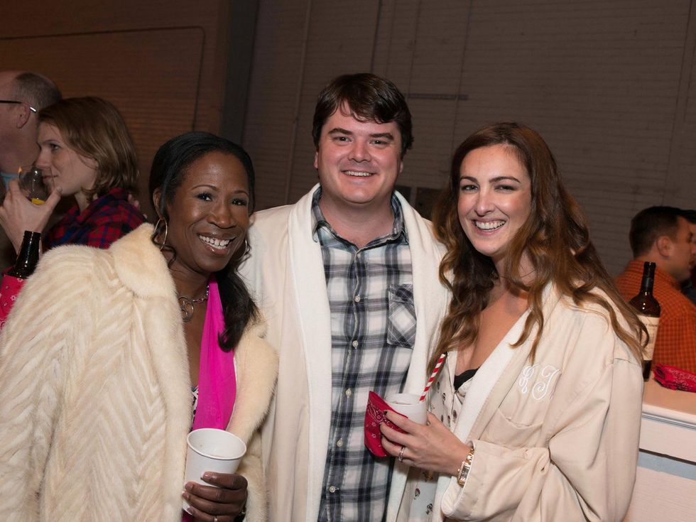 Lauren Anderson, from left, Matthew Tache and Rozlind Power-Tache at the Hope Stone Gala March 2014