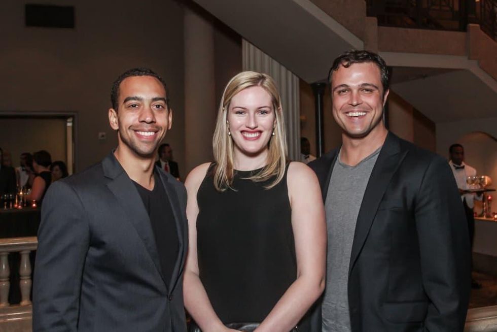 Lauren Gore, Sarabeth Peele, Richard Sexton at Club da Camera