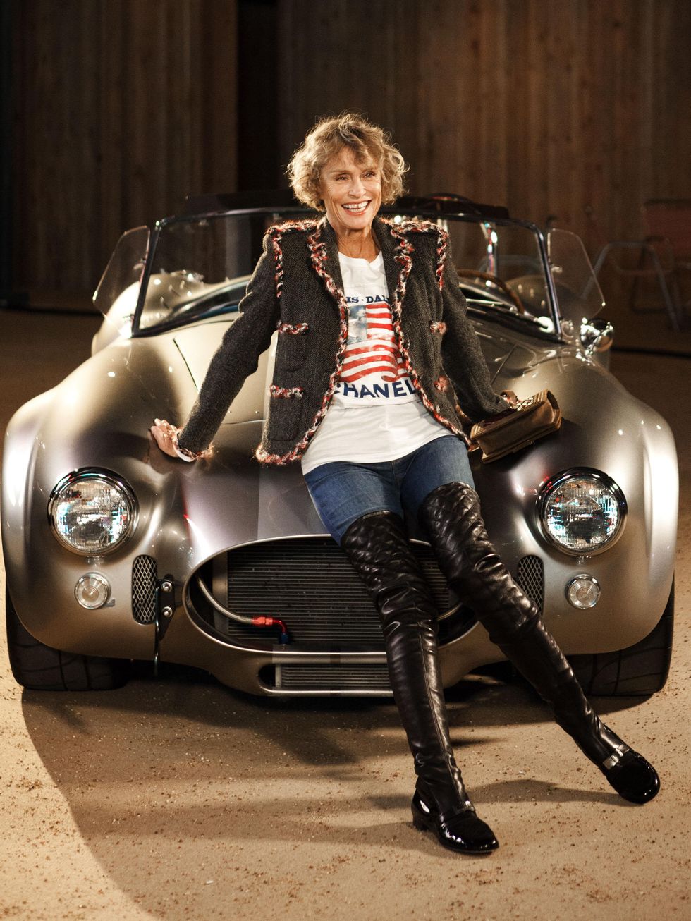 Lauren Hutton at Chanel Metiers d'Art in Dallas