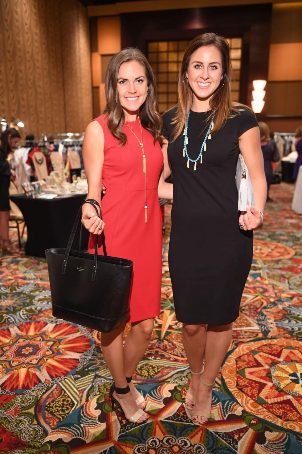 Lauren Paine, Jessica Morrison at Latin Women's Initiative Luncheon