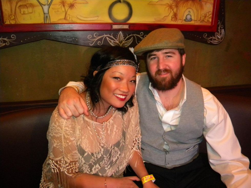 Lauren Roach and Andrew Lahart at the TIRR party January 2015