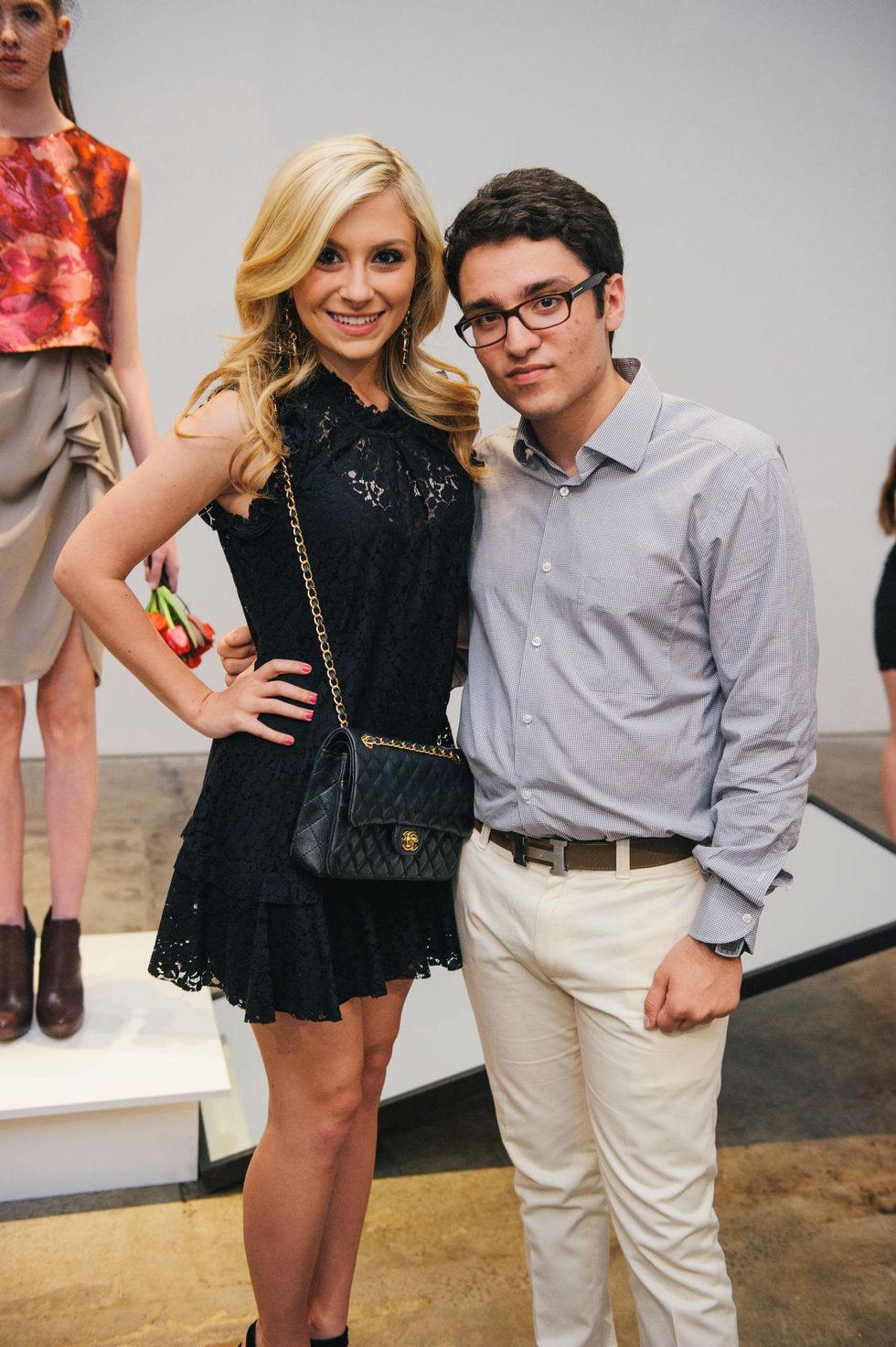 Lauren White and Amir Taghi at the Amir Taghi launch May 2014