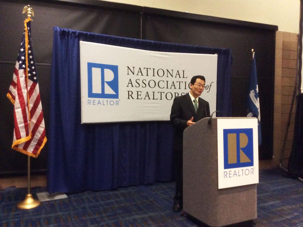 Lawrence Yun, chief economist for the National Association of Realtors, says Houston realty will outperform the nation in 2015