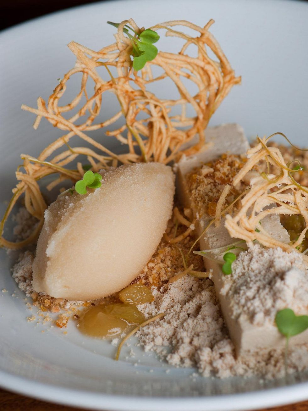 Layne Lynch, peanut butter, January 2013, Uchi Houston's Peanut Butter Semifreddo