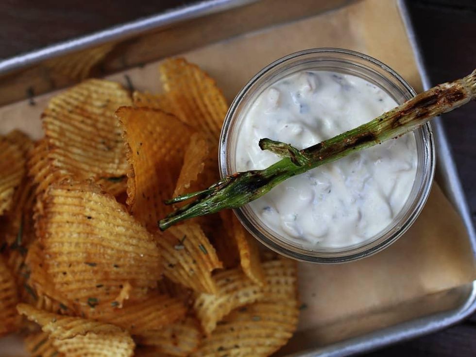 Lazy Dog Restaurant & Bar onion dip