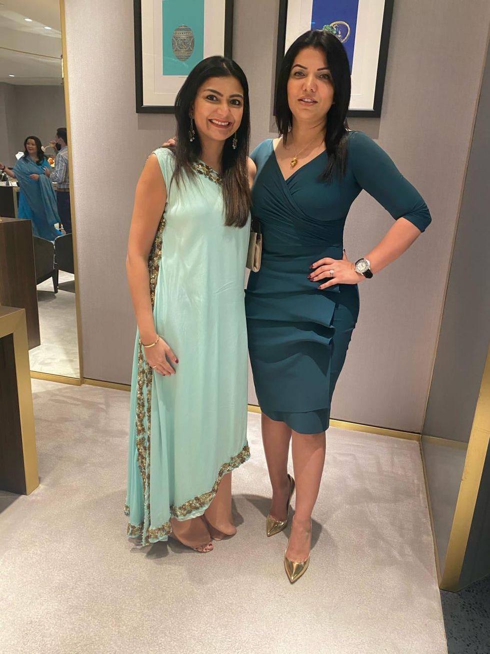 LCA Houston Faberge Diwali 2020 Khatidja Vellani and Mona Khan
