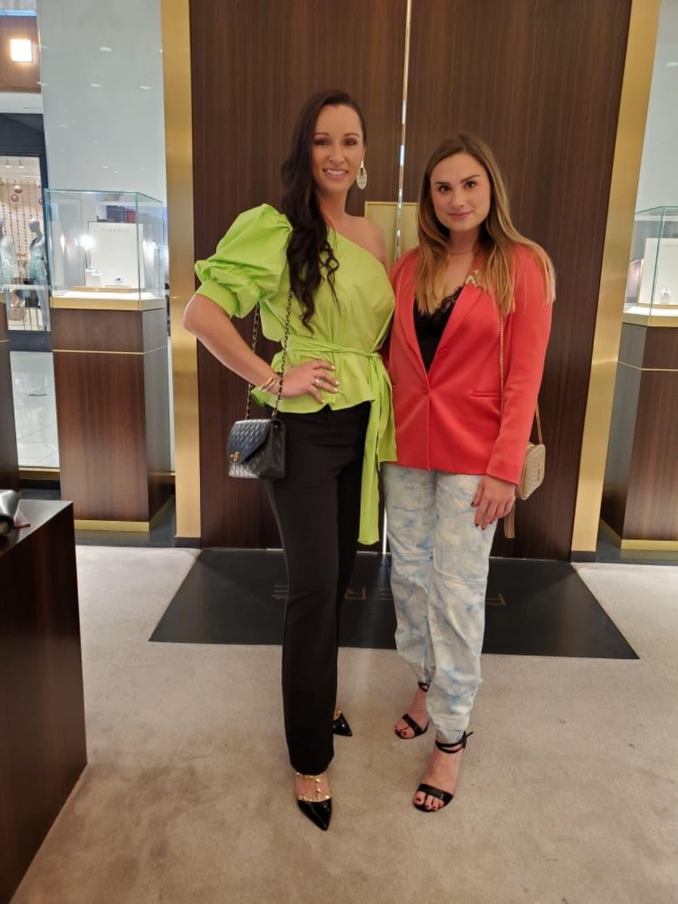 LCA Houston Faberge Diwali 2020 Samantha Holsomback and Natallie Galerne
