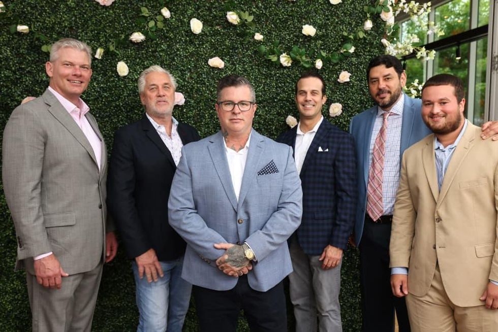 LCA Houston Mother's Day Bubbles & Bites 2021JJ Hollie, Bryan Frenchak, Walter Sassard, Will Warren, Jesus Antonio Guerra, Andres Paez