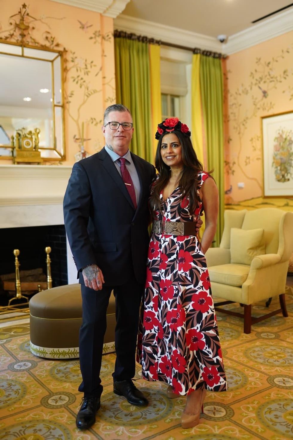 LCA Houston Mother's Day Soiree 2022 Walter Sassard and Ruchi Mukherjee