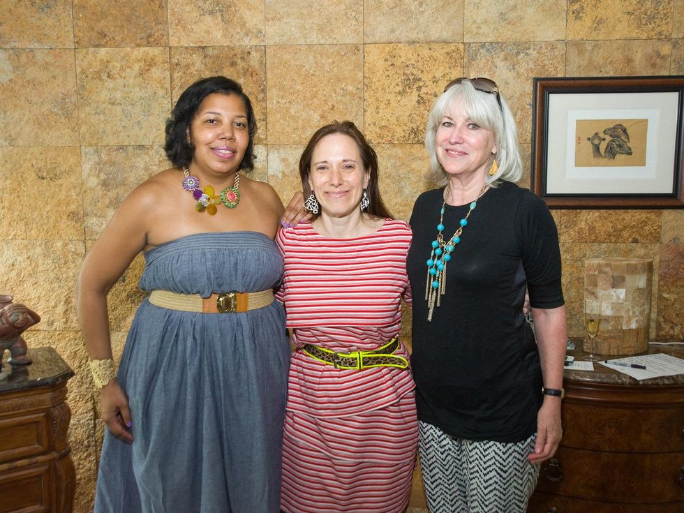 Le grand Concours Macaron Houston June 2013 Davon D.E.Hatchett, Catherine Anspon and Theresa Byrne Dodge