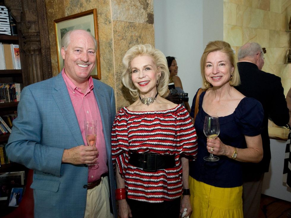 Le grand Concours Macaron Houston June 2013 Fielding Cocke, Lynn Wyatt and Meredith Cocke