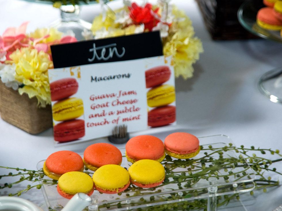 Le grand Concours Macaron Houston June 2013 Goava and goat cheese macarons