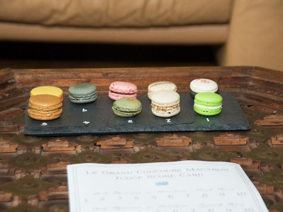 Le grand Concours Macaron Houston June 2013 Macarons sample