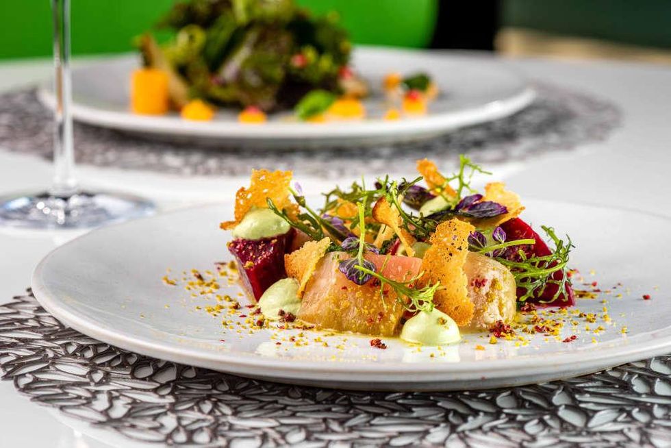 Le Jardinier beet and kale salad