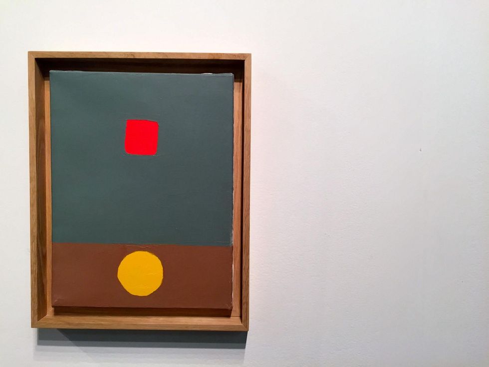Lea Weingarten Armory Arts Week Fair Story March 2015 Image 1 Etel Adnan Untitled, 2014 Galerie Lelong