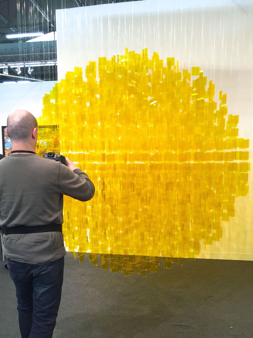 Lea Weingarten Armory Arts Week Fair Story March 2015 Image 11 Julio Le Parc Nara Roesler Gallery