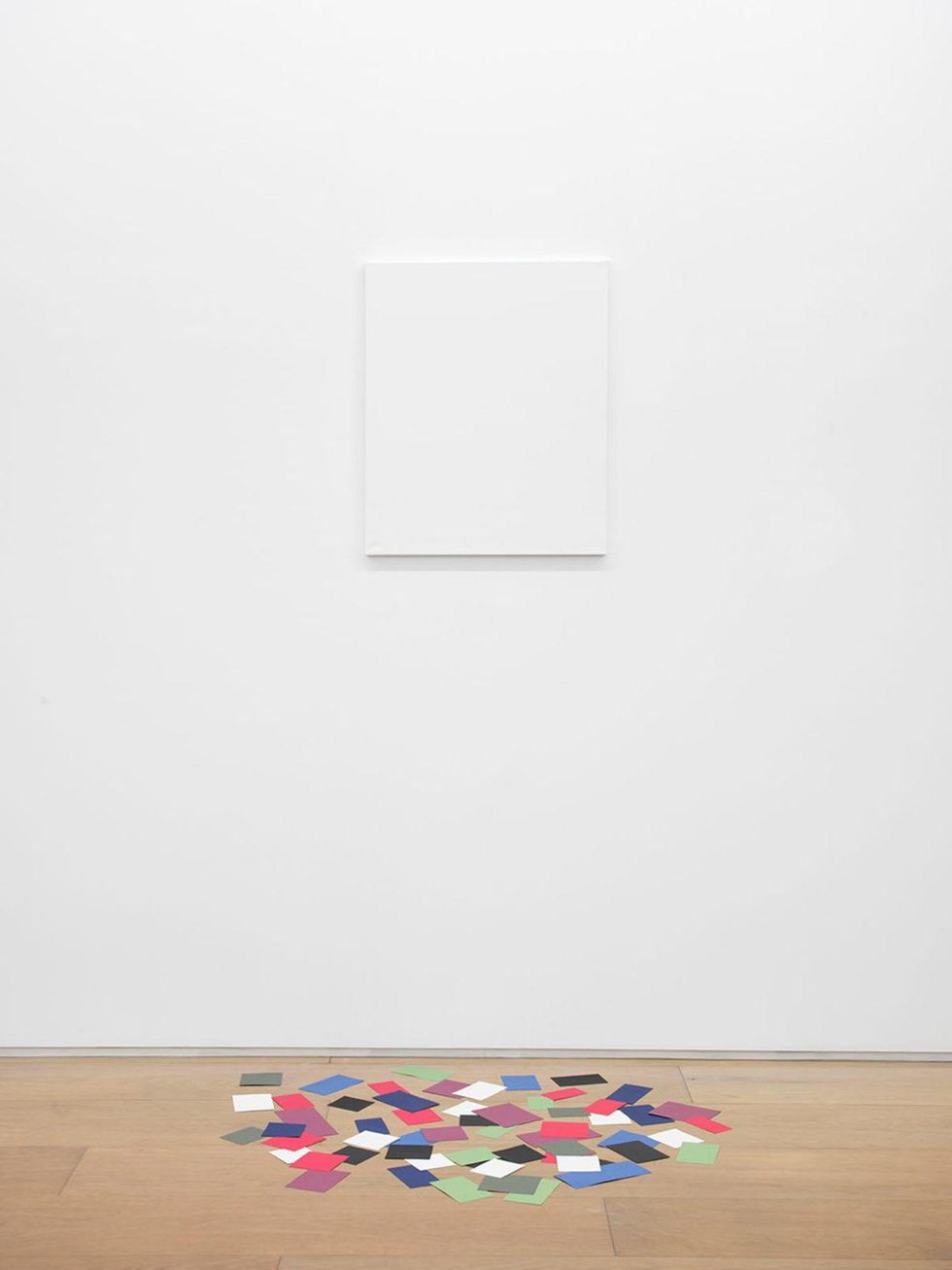 Lea Weingarten Dallas Art Fair April 2015 Galerie Perrotin Claude Rutault