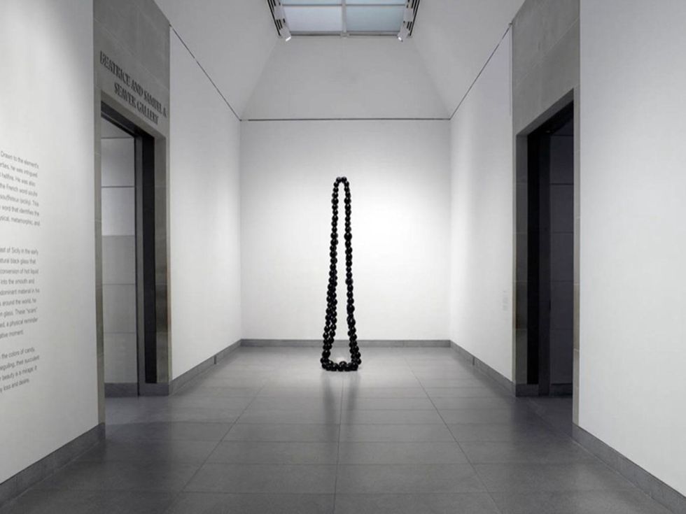 Lea Weingarten Dallas Art Fair April 2015 Galerie Perrotin Jean-Michel Othoniel blackbeads