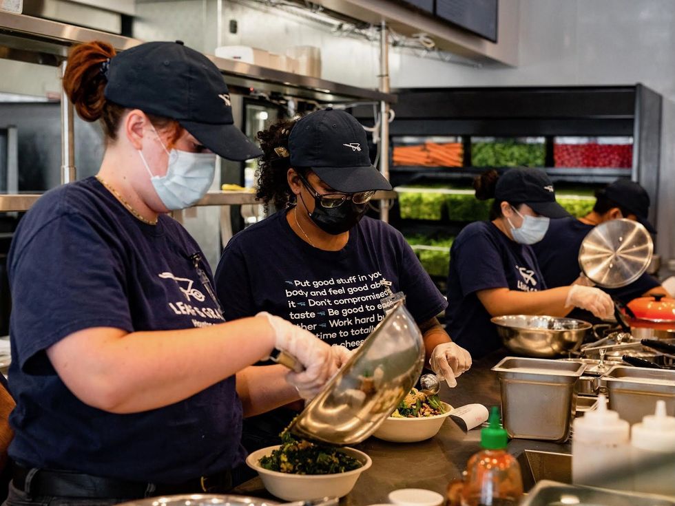 Leaf and Grain employees