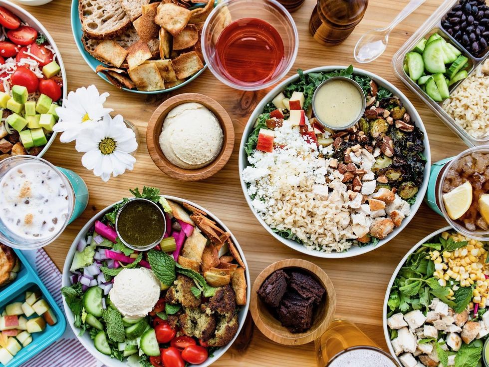 Leaf and Grain food spread