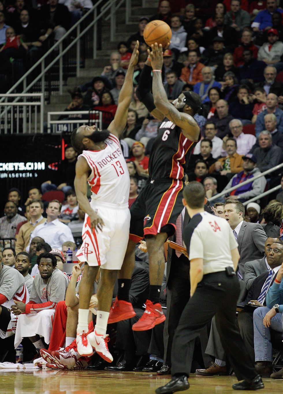 LeBron James Harden Rockets